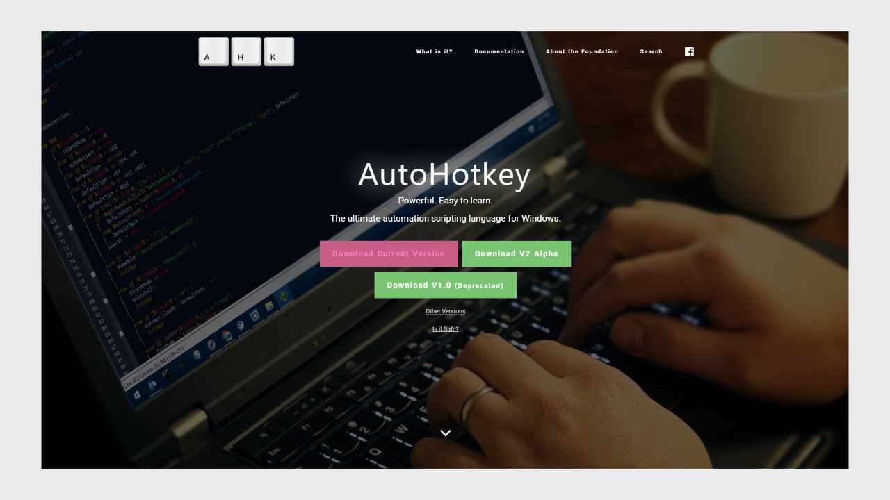 Download Current Versionを選択