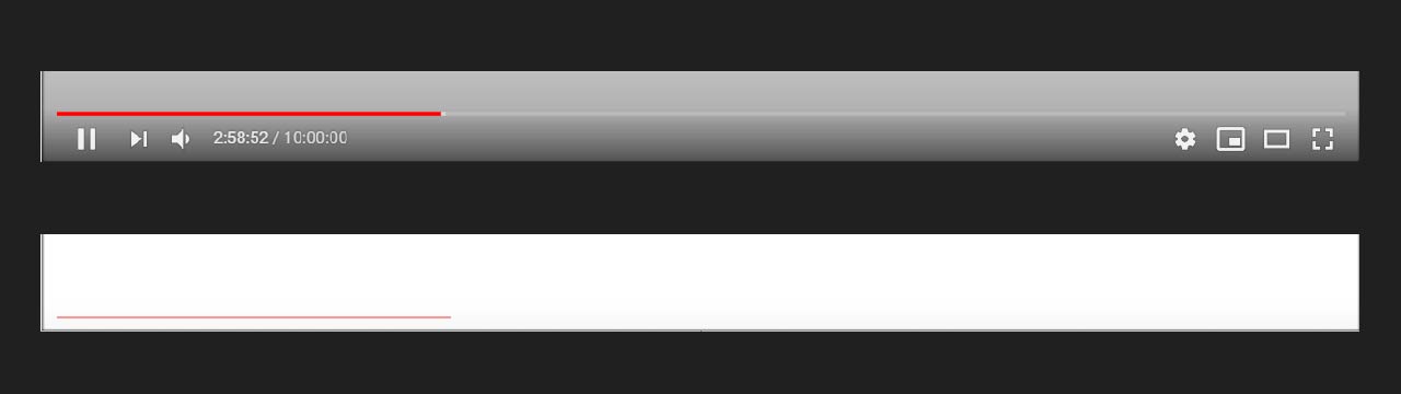 上：Default 下：Progress Bar